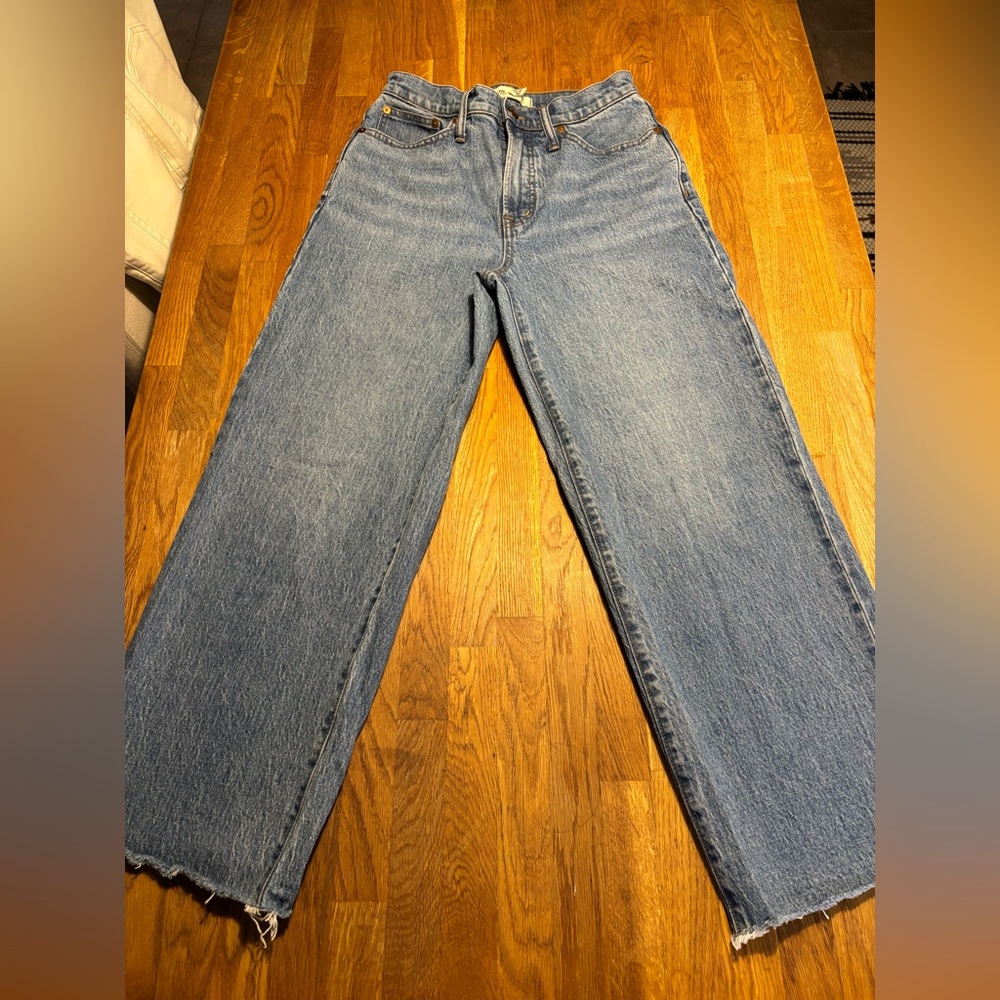 Madewell PERFECT VINTAGE WIDE-LEG CROP JEAN